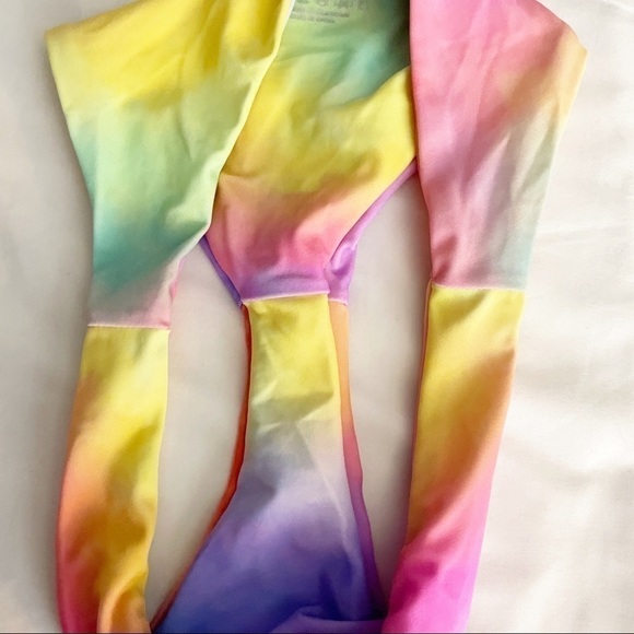 INFAMOUS SWIM Radar Bikini Bottoms Rainbow X-Small - Picture 6 of 7